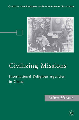 Couverture cartonnée Civilizing Missions de M. Hirono