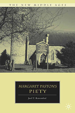 Couverture cartonnée Margaret Paston s Piety de J. Rosenthal