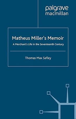 Couverture cartonnée Matheus Miller s Memoir de T. Safley