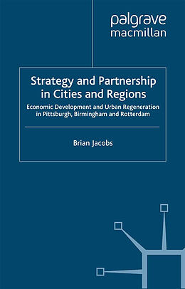 Couverture cartonnée Strategy and Partnership in Cities and Regions de 