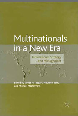 Couverture cartonnée Multinationals in a New Era de 