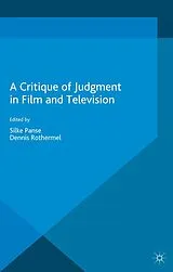 Kartonierter Einband A Critique of Judgment in Film and Television von 
