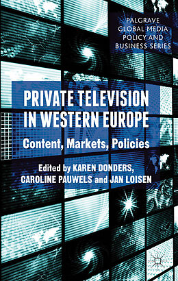 Couverture cartonnée Private Television in Western Europe de 