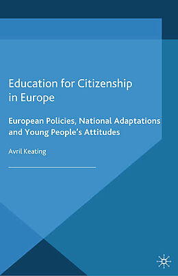 Couverture cartonnée Education for Citizenship in Europe de Avril Keating