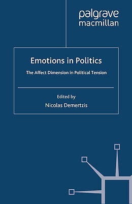 Couverture cartonnée Emotions in Politics de 