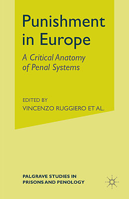 Couverture cartonnée Punishment in Europe de Mick Ryan, Vincenzo Ruggiero