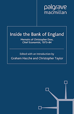 Kartonierter Einband Inside the Bank of England von C. Dow