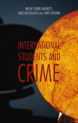 Couverture cartonnée International Students and Crime de H. Forbes-Mewett, C. Nyland, J. McCulloch