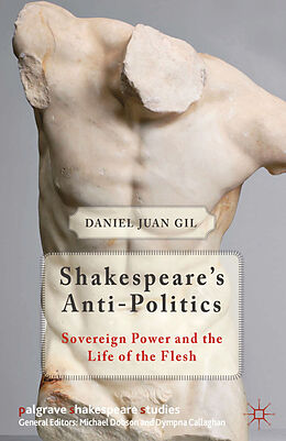 Couverture cartonnée Shakespeare's Anti-Politics de D. Gil