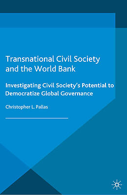 Couverture cartonnée Transnational Civil Society and the World Bank de C. Pallas