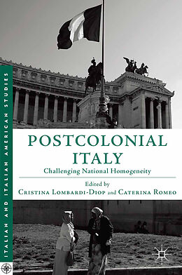 Couverture cartonnée Postcolonial Italy de Cristina Lombardi-Diop