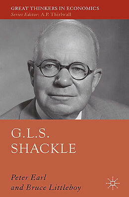 Kartonierter Einband G.L.S. Shackle von P. Earl, Kenneth A. Loparo