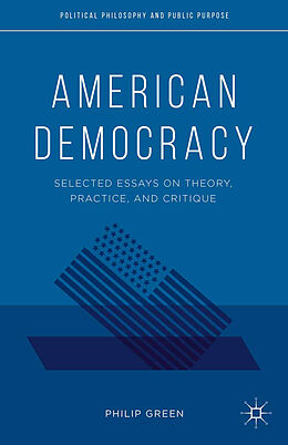 Couverture cartonnée American Democracy de P. Green