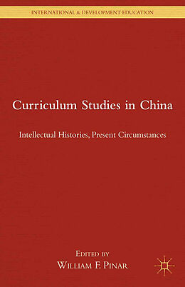 Kartonierter Einband Curriculum Studies in China von 