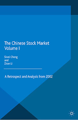 Couverture cartonnée The Chinese Stock Market Volume I de 