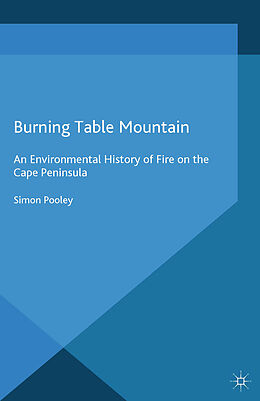 Couverture cartonnée Burning Table Mountain de S. Pooley