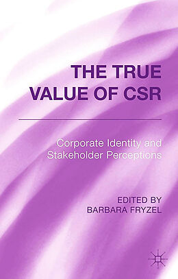 Couverture cartonnée The True Value of Csr de 