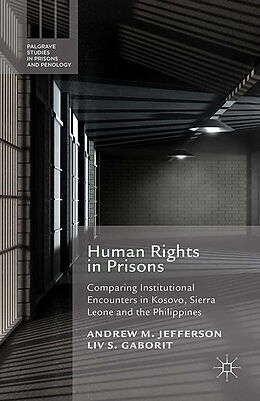Kartonierter Einband Human Rights in Prisons von L. Gaborit, A. Jefferson