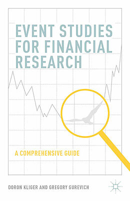 Kartonierter Einband Event Studies for Financial Research von D. Kliger, G. Gurevich