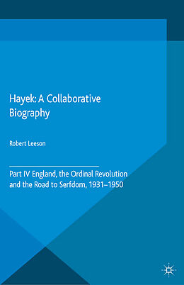 Couverture cartonnée Hayek: A Collaborative Biography de 