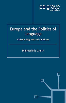Couverture cartonnée Europe and the Politics of Language de Kenneth A. Loparo