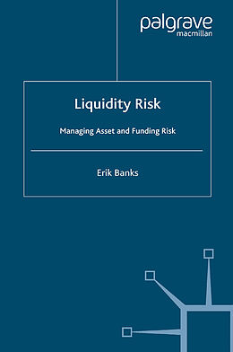 Couverture cartonnée Liquidity Risk de E. Banks