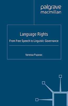 Couverture cartonnée Language Rights de V. Pupavac