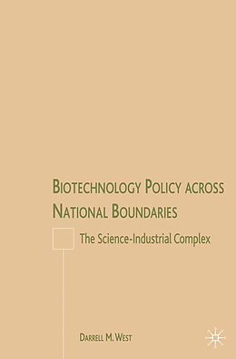 Kartonierter Einband Biotechnology Policy Across National Boundaries von D. West