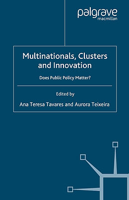 Couverture cartonnée Multinationals, Clusters and Innovation de 