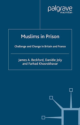 Couverture cartonnée Muslims in Prison de J. Beckford, F. Khosrokhavar, D. Joly