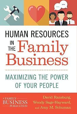 Kartonierter Einband Human Resources in the Family Business von Amy M. Schuman, Wendy Sage-Hayward, David Ransburg