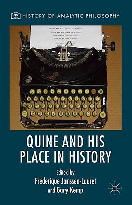 Kartonierter Einband Quine and His Place in History von 