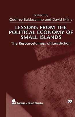 Kartonierter Einband Lessons From the Political Economy of Small Islands von Na Na