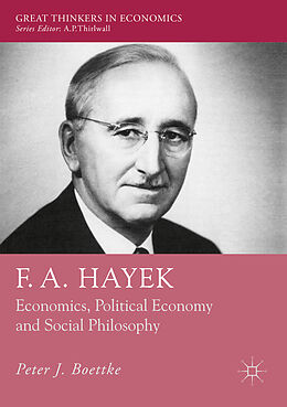 Kartonierter Einband F. A. Hayek von Peter J. Boettke