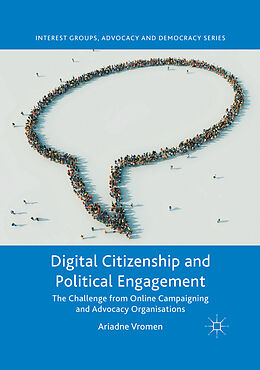 Couverture cartonnée Digital Citizenship and Political Engagement de Ariadne Vromen