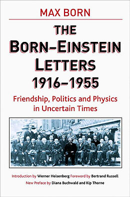 Couverture cartonnée Born-Einstein Letters, 1916-1955 de M. Born, A. Einstein