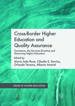 Kartonierter Einband Cross-Border Higher Education and Quality Assurance von 