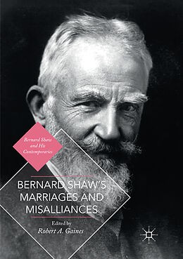 Couverture cartonnée Bernard Shaw's Marriages and Misalliances de 