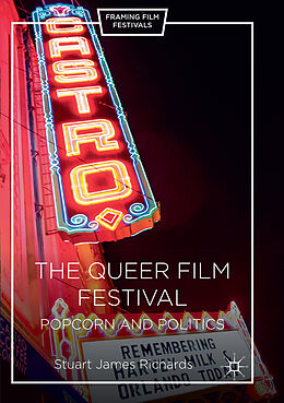 Couverture cartonnée The Queer Film Festival de Stuart James Richards