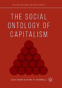Couverture cartonnée The Social Ontology of Capitalism de 