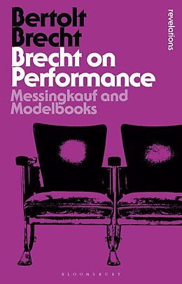 Kartonierter Einband Brecht on Performance von Bertolt Brecht