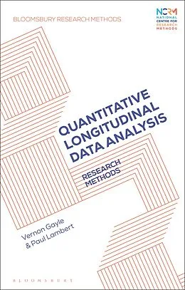 E-Book (epub) Quantitative Longitudinal Data Analysis von Vernon Gayle, Paul Lambert