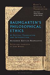 Livre Relié Baumgartens Philosophical Ethics de Alexander Gottlieb Baumgarten