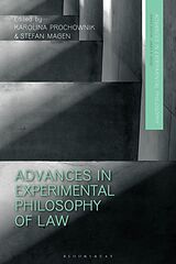 Couverture cartonnée Advances in Experimental Philosophy of Law de Karolina; Magen, Stefan Prochownik