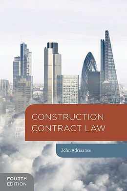 eBook (epub) Construction Contract Law de John Adriaanse