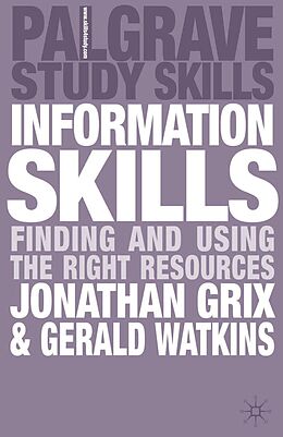 eBook (epub) Information Skills de Jonathan Grix, Gerald Watkins