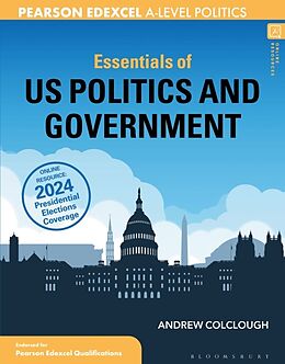 Couverture cartonnée Essentials of US Politics and Government de Andrew Colclough