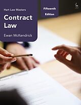 Couverture cartonnée Contract Law de Ewan McKendrick