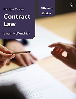 Couverture cartonnée Contract Law de Ewan McKendrick