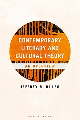 Couverture cartonnée Contemporary Literary and Cultural Theory de Jeffrey R. Di Leo